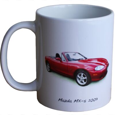 Mazda MX-5 2003 - 11oz Ceramic Souvenir Mug