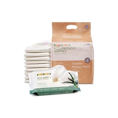 Ecoriginals Eco Diaper Pants Toddler 10-14kg/22-31lb Plant Based