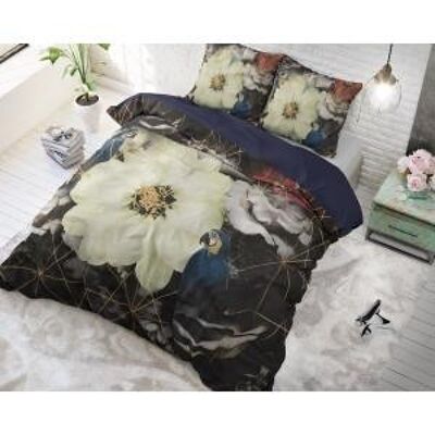 Parrot Flower -240X200/220 Black