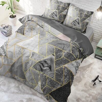 Triangle Luxe Gris-200X200/220 Gris