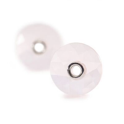 Rose Quartz Charms for Earrings