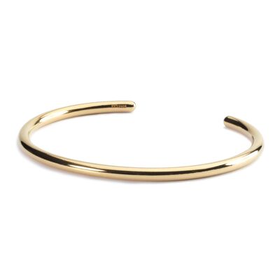 Bracelet rigide enduit d'or