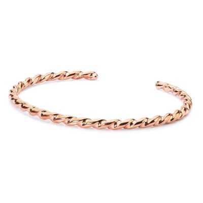 Rigid Braided Copper Bracelet