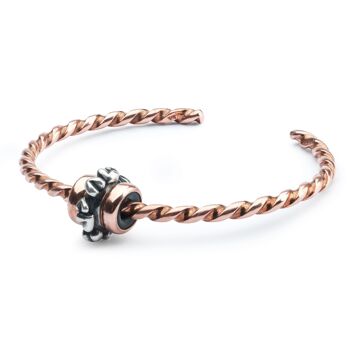 Bracelet Cuivre Tressé Rigide 5