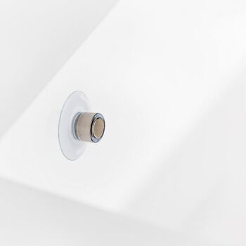 Porte-savon magnétique Porte-savon avec ventouse et protection magnétique 12x 9