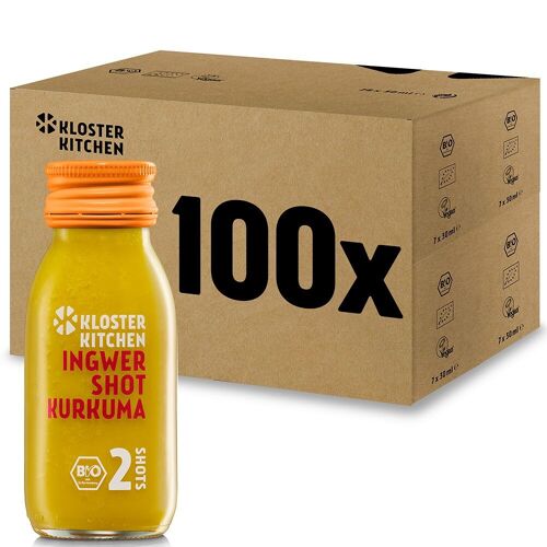 BIO Ingwer Shot Kurkuma 2SHOTS 60 ml