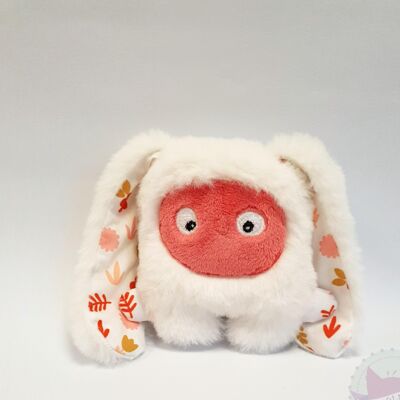 Peluche lapin Mini-bestiole blanc