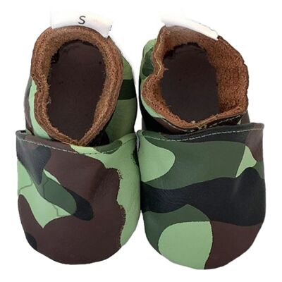 Babyslofjes Camo Green XL (EUR 24/25)