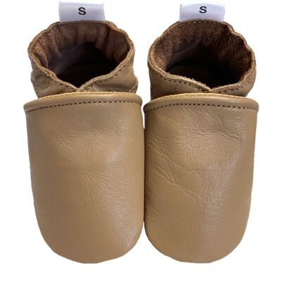 Babyslofjes Plain Camel XL (EUR 24/25)