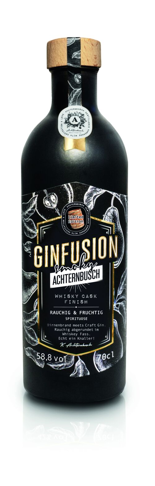 Achternbusch Ginfusion Smoky - Islay Cask Finish - Cask Strength - 58,8% Vol. - 70cl