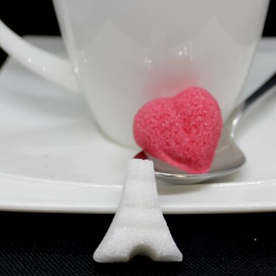 Zucchero Cuore Rosa x250 - San Valentino - Matrimonio