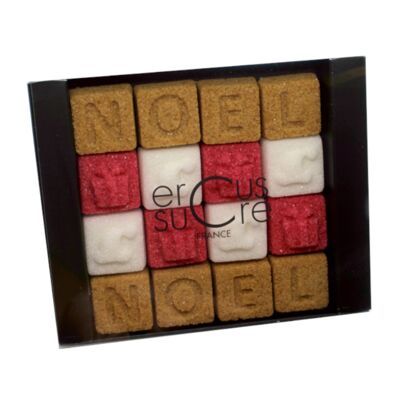 Sucres message Noel - Etui Noel 80g