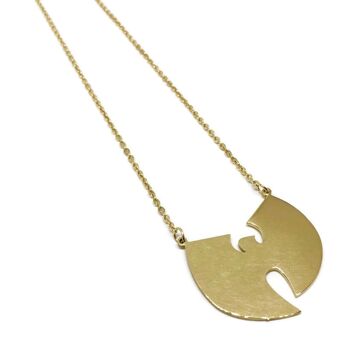 Collier en acier inoxydable Wu 4