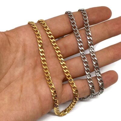 Thick Curb Chain Link Necklace