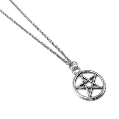 Devil's Trap Pentagram Necklace