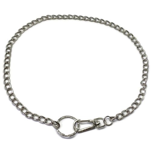 Thick Link Chain Loop Choker