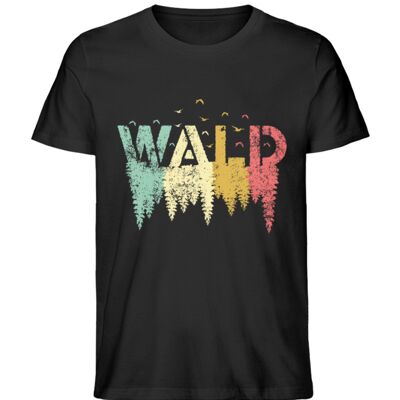 Der Wald  - Herren Premium Organic Shirt - Black