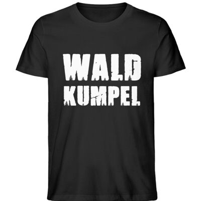 Der Wald Kumpel - Chemise bio premium pour homme - Noir