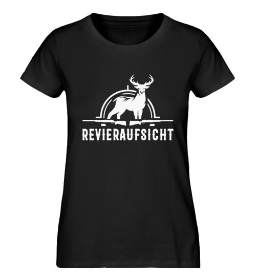 Die Revieraufsicht  - Damen Premium Organic Shirt - Black