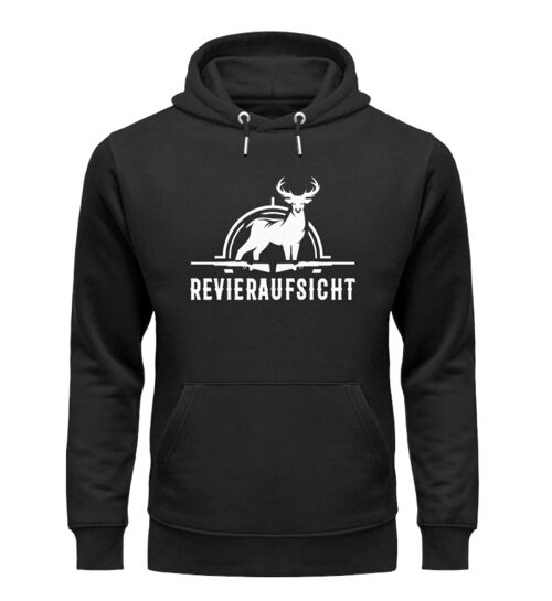 Die Revieraufsicht  - Unisex Organic Hoodie - Black