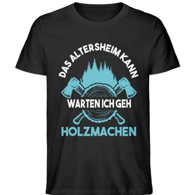 Das Altersheim kann warten  - Herren Premium Organic Shirt - Black