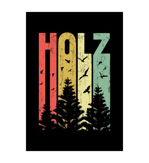 Das Holz - Notizbuch