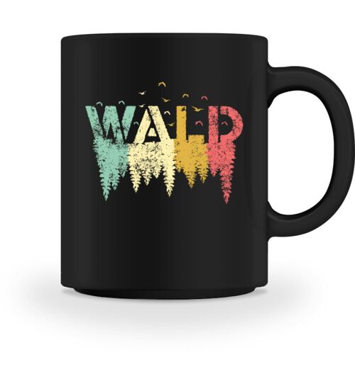 Der Wald  - Tasse - Black