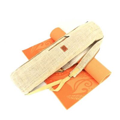 Pushkar yoga mat bag - Natural hemp