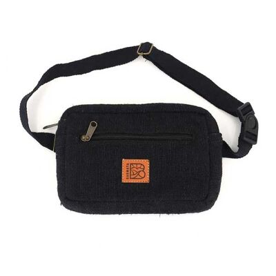 Naila bum bag - Black sand