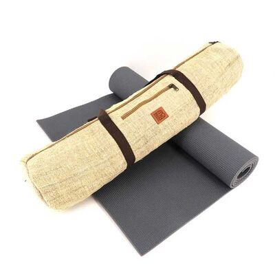 Pokhara yoga mat bag - Natural hemp