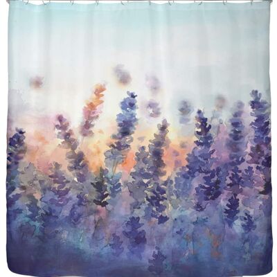 Shower curtain lavender 180x200