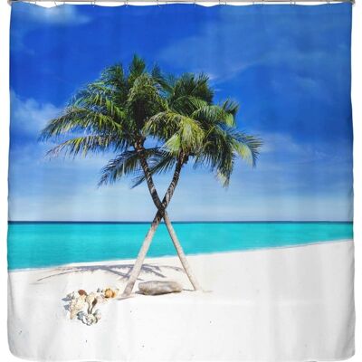 Shower curtain beach 180x180