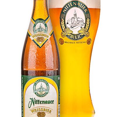 Nittenauer Weissbier - besonders weich durch den hohen Weizenanteil