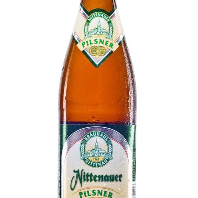 Nittenauer Pilsner - Herb, schlank, in der großen Flasche
