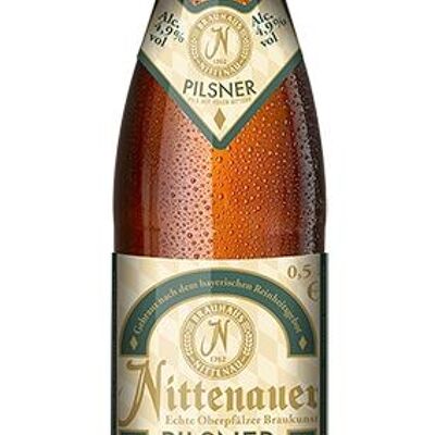Nittenauer Pilsner - Herb, slim, in the big bottle