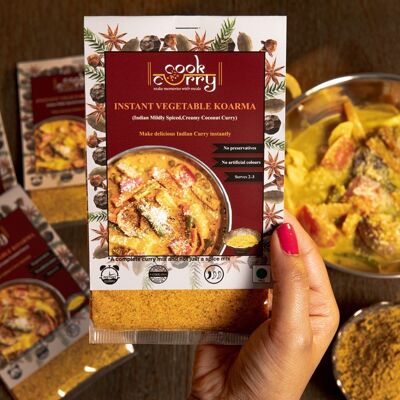 Vegetable Korma Instant Curry Mix