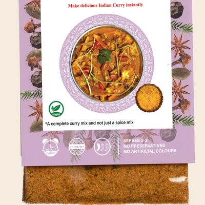 Vegane Instant-Curry-Mischung