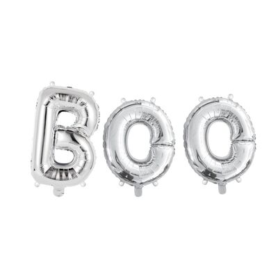 Foilballoon palabra 16" 'BOO' plateado