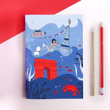 Notebook A5 - Paris aquatique 1
