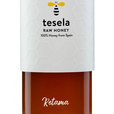 TESELA Premium Miel Cruda Retama - 320g