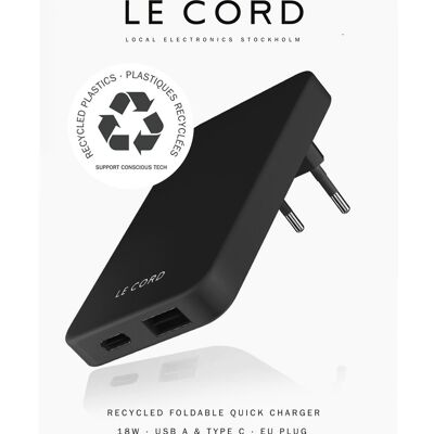 ReCharger · Wall Charger - Black Lava