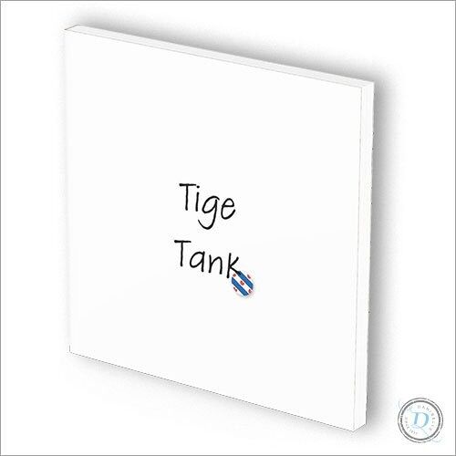 Friese kaart | kaart & tegeltje ineen | 3 mm dik | forex | Tige Tank (hartelijk dank)