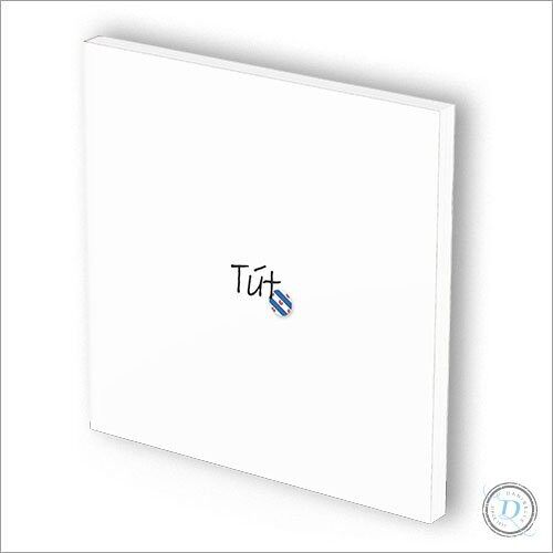 Friese kaart | kaart & tegeltje ineen | 3 mm dik | forex | "Tút" (kus)