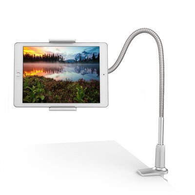 Gooseneck tablet holder