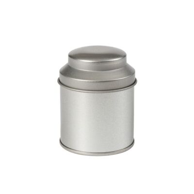 Storage tin 100 grams - gray