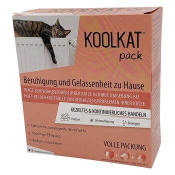 Pack KOOLKAT - Vaporisateur+Recharge+Spray 5