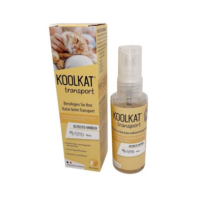 KOOLKAT TRANSPORT SPRAY - Senza stress durante il viaggio nella scatola di trasporto