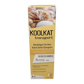 KOOLKAT TRANSPORT SPRAY - Sans stress sur le chemin dans la boîte de transport 4