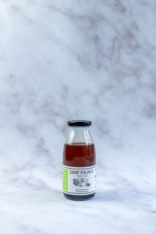 Sirop d'agave aromatisé - Epices Chaï