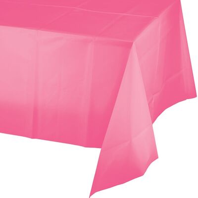 Mantel Plástico Rosa Caramelo